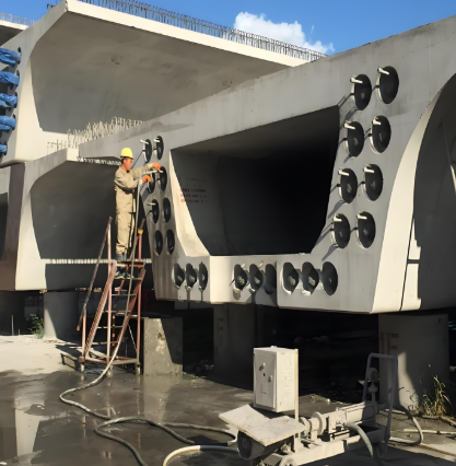 铁西压浆料施工流程及注意事项